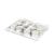 Set 20 lumânări tip pastilă (tealight) albe – Ø37 mm Best CarHome