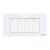 Intrerupator Cvadruplu Mecanic LUXION cu Rama din Sticla, Standard Italian, 4M SmartElectro IntelligentHouse
