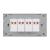 Intrerupator Cvadruplu Mecanic LUXION cu Rama din Sticla, Standard Italian, 4M SmartElectro IntelligentHouse
