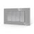 Intrerupator Cvadruplu Mecanic LUXION cu Rama din Sticla, Standard Italian, 4M SmartElectro IntelligentHouse
