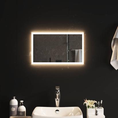 Oglindă cu LED de baie, 50x30 cm GartenMobel Dekor