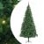 Brad de Crăciun artificial Verde 300 cm PVC și Metal și Plastic GartenMobel Dekor