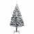 Brad de Crăciun cu lumini decorative cu coarde Alb 300 cm PVC GartenMobel Dekor