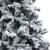 Brad de Crăciun cu lumini decorative cu coarde Alb 300 cm PVC GartenMobel Dekor