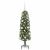 Brad de Crăciun artificial with LEDs Verde 120 cm PVC GartenMobel Dekor
