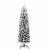 Brad de Crăciun artificial with LEDs Verde și alb 150 cm PVC GartenMobel Dekor