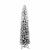 Brad de Crăciun artificial with LEDs Verde și alb 180 cm PVC GartenMobel Dekor
