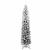 Brad de Crăciun artificial with LEDs Verde și alb 210 cm PVC GartenMobel Dekor