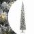 Brad de Crăciun artificial with LEDs Verde și alb 300 cm PVC GartenMobel Dekor