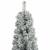 Brad de Crăciun artificial with LEDs Verde și alb 300 cm PVC GartenMobel Dekor
