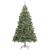 Brad de Crăciun artificial Verde 240 cm PVC și Metal GartenMobel Dekor