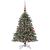 Brad de Crăciun artificial cu 150 LED Verde 85 x 85 x 120 cm GartenMobel Dekor