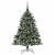 Brad de Crăciun artificial cu 150 LED Verde 85 x 85 x 120 cm GartenMobel Dekor