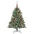 Brad de Crăciun artificial cu 150 LED Verde 85 x 85 x 120 cm GartenMobel Dekor
