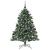 Brad de Crăciun artificial cu 150 LED Verde 105 x 105 x 150 cm GartenMobel Dekor