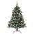 Brad de Crăciun artificial cu 150 LED Verde 105 x 105 x 150 cm GartenMobel Dekor