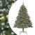 Brad de Crăciun artificial cu 300 LED Verde 126 x 126 x 180 cm GartenMobel Dekor