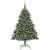 Brad de Crăciun artificial cu 300 LED Verde 126 x 126 x 180 cm GartenMobel Dekor