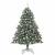Brad de Crăciun artificial cu 300 LED Verde 126 x 126 x 180 cm GartenMobel Dekor
