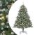 Brad de Crăciun artificial cu 300 LED Verde 126 x 126 x 180 cm GartenMobel Dekor