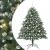 Brad de Crăciun artificial cu 300 LED Verde 126 x 126 x 180 cm GartenMobel Dekor