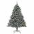 Brad de Crăciun artificial cu 300 LED Verde 126 x 126 x 180 cm GartenMobel Dekor