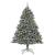 Brad de Crăciun artificial cu 300 LED Verde 126 x 126 x 180 cm GartenMobel Dekor