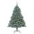 Brad de Crăciun artificial cu 300 LED Verde 126 x 126 x 180 cm GartenMobel Dekor