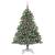 Brad de Crăciun artificial cu 300 LED Verde 126 x 126 x 180 cm GartenMobel Dekor