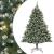 Brad de Crăciun artificial cu 300 LED Verde 140 x 140 x 210 cm GartenMobel Dekor