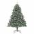 Brad de Crăciun artificial cu 300 LED Verde 140 x 140 x 210 cm PVC GartenMobel Dekor