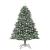 Brad de Crăciun artificial cu 300 LED Verde 140 x 140 x 210 cm GartenMobel Dekor