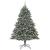 Brad de Crăciun artificial cu 300 LED Verde 140 x 140 x 210 cm GartenMobel Dekor