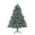 Brad de Crăciun artificial cu 300 LED Verde 140 x 140 x 210 cm GartenMobel Dekor