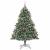 Brad de Crăciun artificial cu 300 LED Verde 140 x 140 x 210 cm GartenMobel Dekor