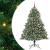 Brad de Crăciun artificial cu 300 LED Verde 140 x 140 x 210 cm GartenMobel Dekor