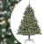 Brad de Crăciun artificial cu 300 LED Verde 160 x 160 x 240 cm GartenMobel Dekor