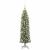 Copac Artificial Slăb de Crăciun cu 150 LED Verde și alb 120 cm GartenMobel Dekor