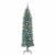 Copac Artificial Slăb de Crăciun cu 300 LED Verde și alb 180 cm GartenMobel Dekor