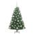 Brad de Crăciun artificial cu ramuri articulare Verde 120 cm GartenMobel Dekor