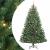 Brad de Crăciun artificial cu ramuri articulare Verde 210 cm GartenMobel Dekor