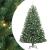 Brad de Crăciun artificial cu ramuri articulare Verde 240 cm GartenMobel Dekor
