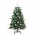 Brad de Crăciun artificial Verde 120 cm PVC și metal și plastic GartenMobel Dekor