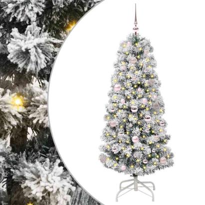 Brad de Crăciun artificial cu ramuri articulare 150 cm GartenMobel Dekor