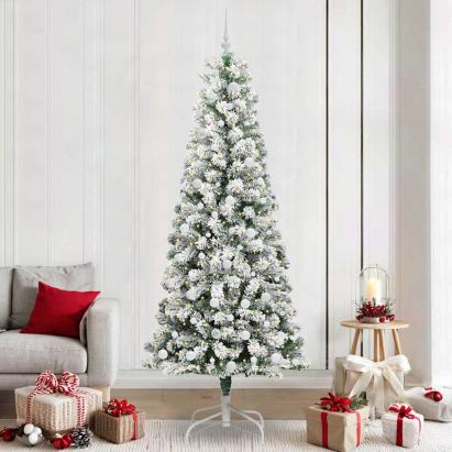 Brad de Crăciun artificial cu ramuri articulare 240 cm GartenMobel Dekor