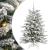 Brad de Crăciun artificial cu ramuri articulare Alb 120 cm GartenMobel Dekor
