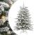 Brad de Crăciun artificial cu ramuri articulare Alb 150 cm GartenMobel Dekor