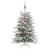 Brad de Crăciun artificial cu ramuri articulare Alb 150 cm GartenMobel Dekor