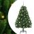 Brad de Crăciun artificial Verde 120 cm PVC și Metal GartenMobel Dekor