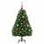 Brad de Crăciun artificial Verde 120 cm PVC și Metal GartenMobel Dekor